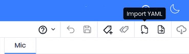 Import YAML