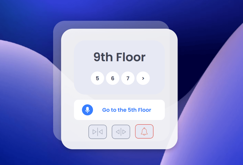 Hands-Free Elevator Control with Private, On‑Device Voice AI