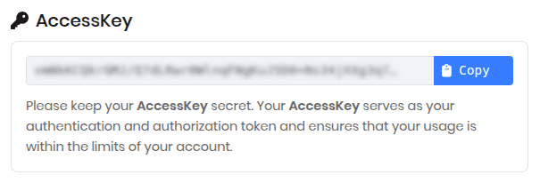 AccessKey AccessKey