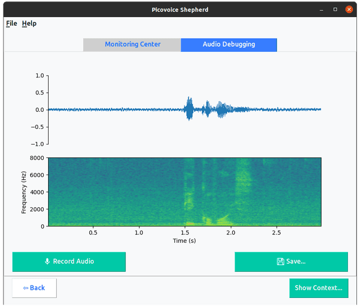 Saving audio recorded by the board for debugging